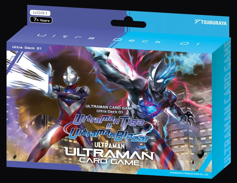 UD01 Ultraman Tiga & Ultraman Blazar — ultra deck